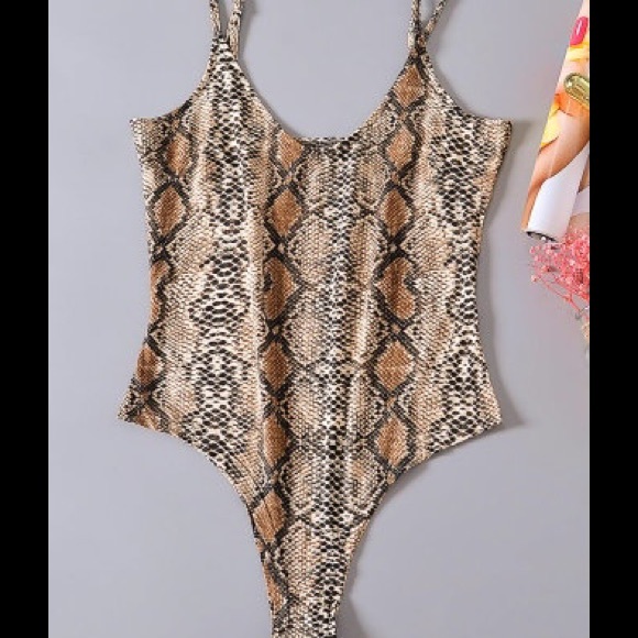 Snake print bodysuit - Picture 6 of 13
